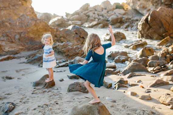 Beach family photos by Nicki Sebastian