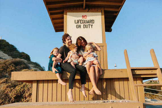 Beach family photos by Nicki Sebastian