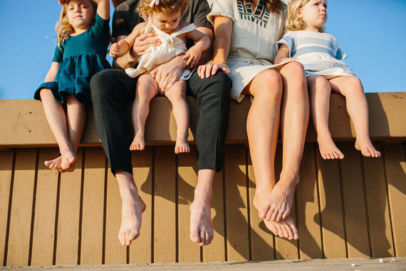 Beach family photos by Nicki Sebastian