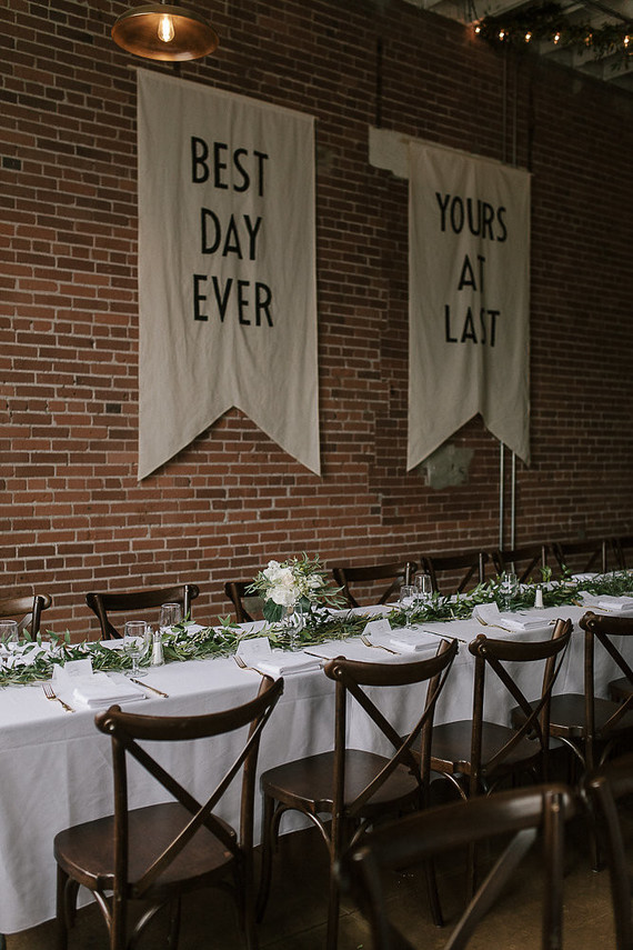 Vintage industrial wedding in Calgary Inspiration