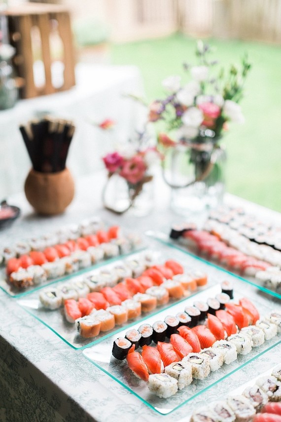 sushi catering Inspiration