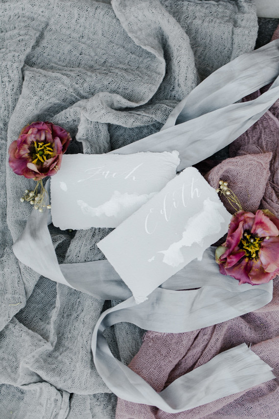 Silver and blush wedding colors