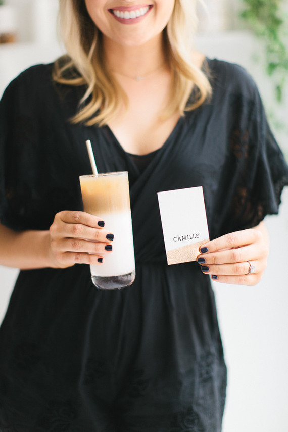 Modern bridal shower