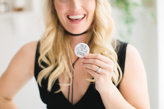 Modern bridal shower