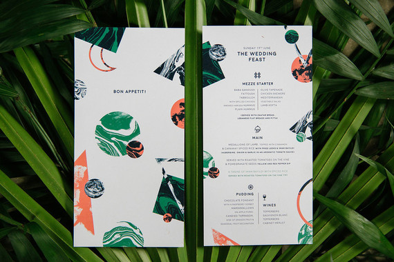 Tropical wedding ideas