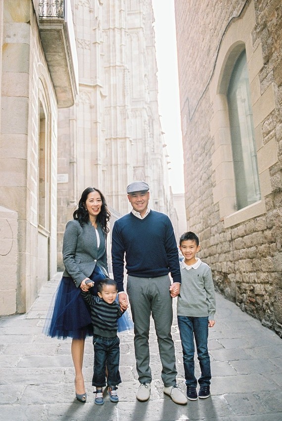 Barcelona family photos