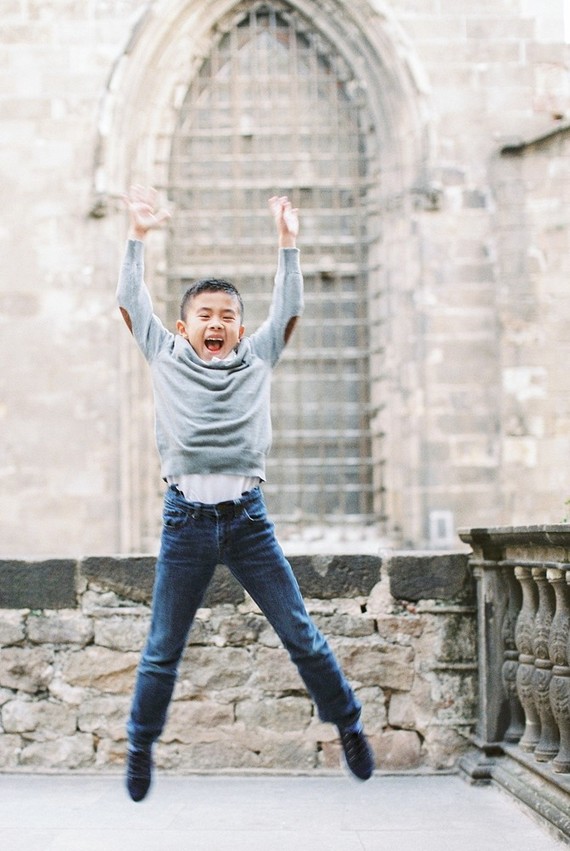 Barcelona family photos