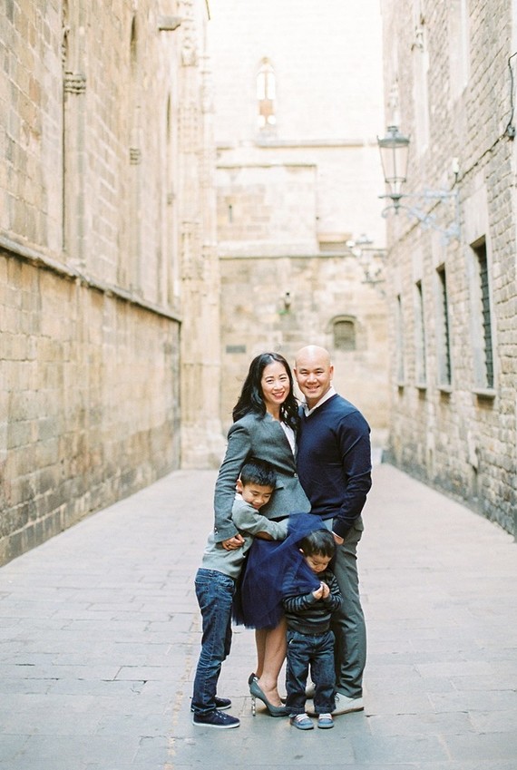 Barcelona family photos