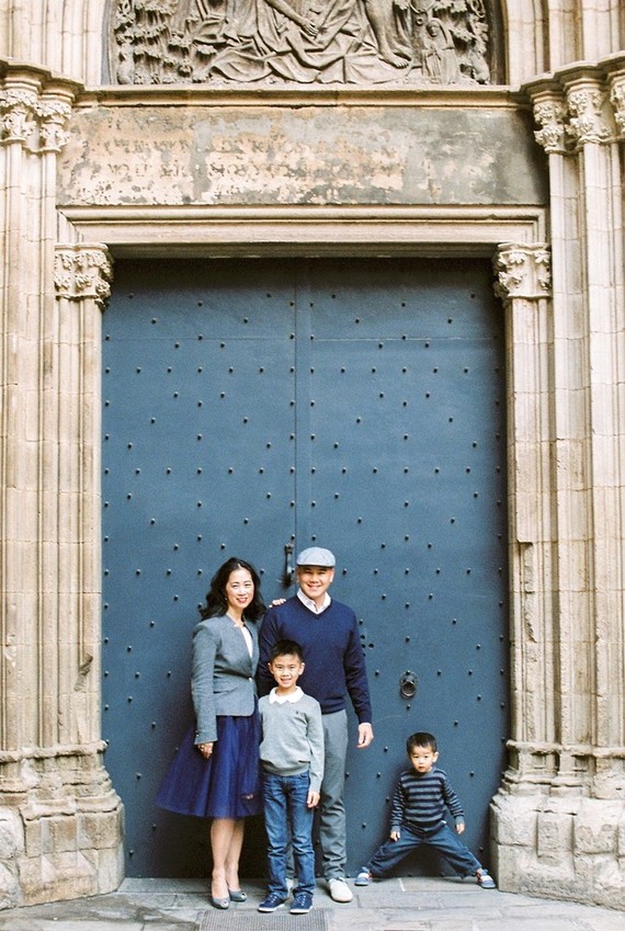 Barcelona family photos