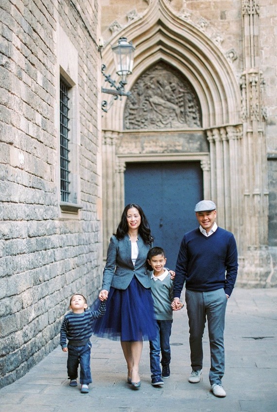 Barcelona family photos