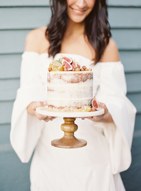 Fig wedding cake