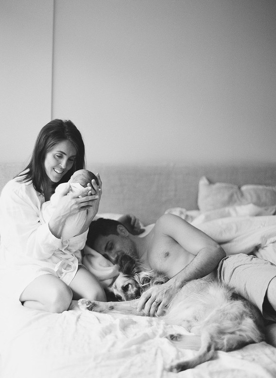 Natural light newborn photos in Vancouver