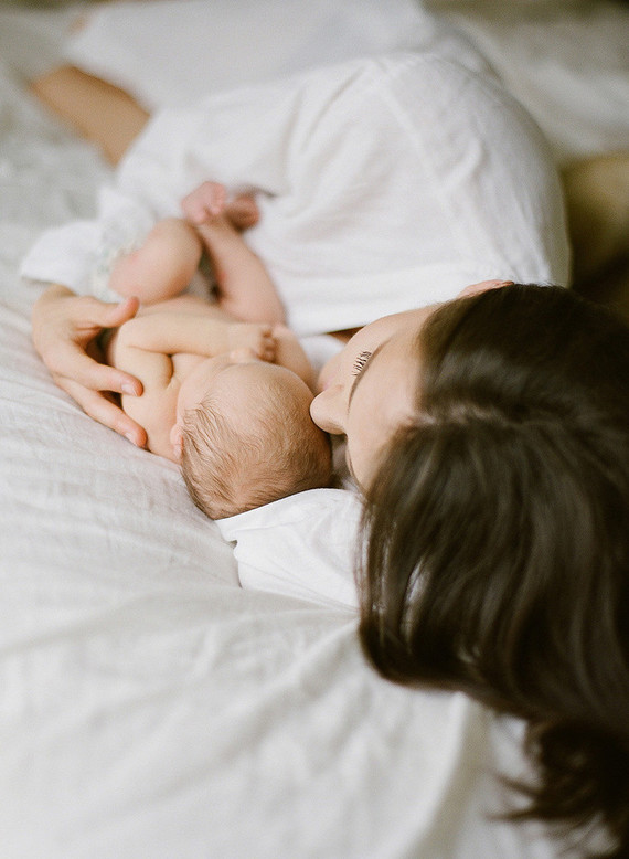 Natural light newborn photos in Vancouver