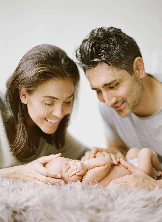 Natural light newborn photos in Vancouver