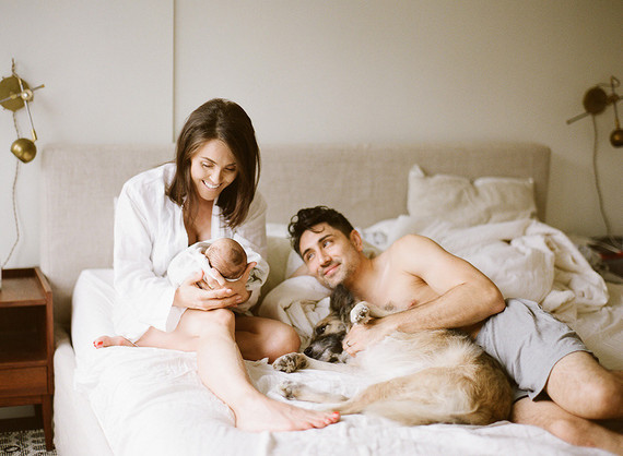 Natural light newborn photos in Vancouver