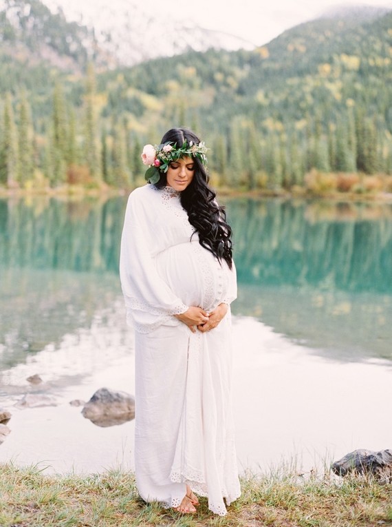 Calgary Mountain maternity photos