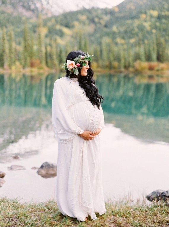 Calgary Mountain maternity photos