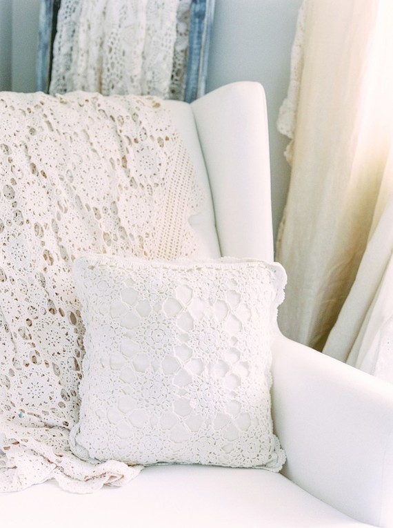 All white vintage nursery