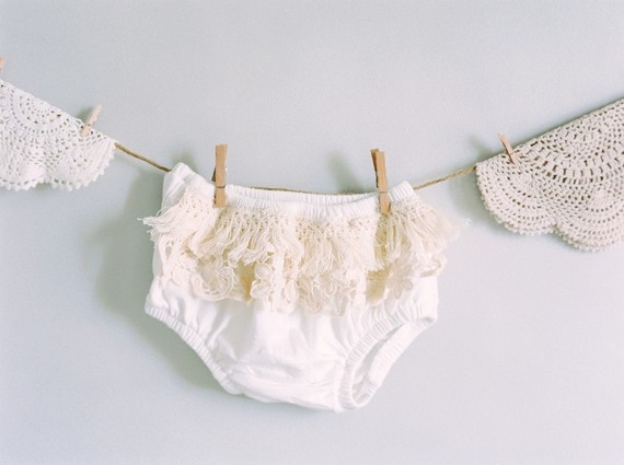 vintage ruffled bloomers