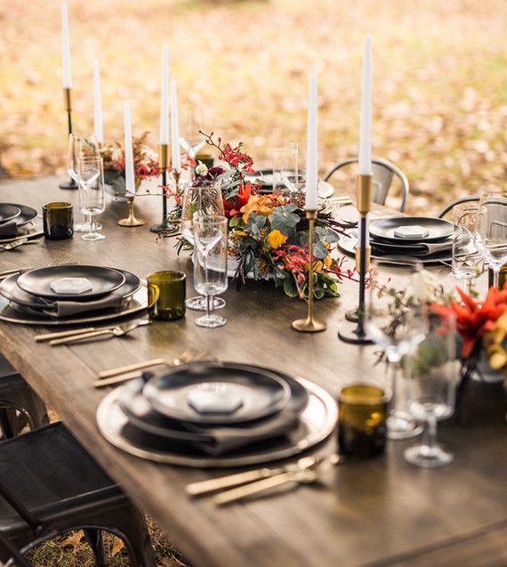 Rustic modern wedding inspiration Inspiration
