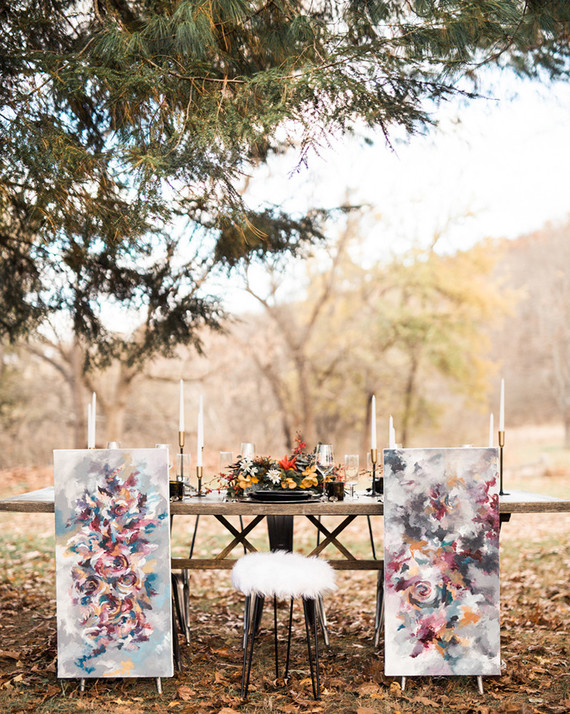 Rustic modern wedding inspiration Inspiration