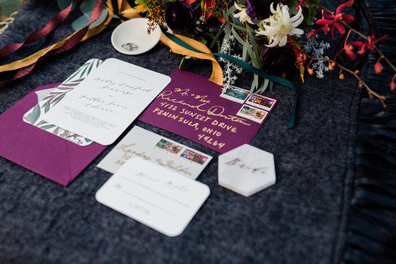 Rustic modern wedding inspiration Inspiration