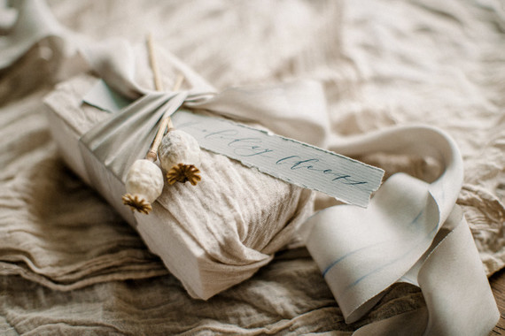 Organic gift wrapping inspiration