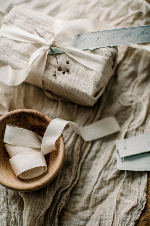 Organic gift wrapping inspiration