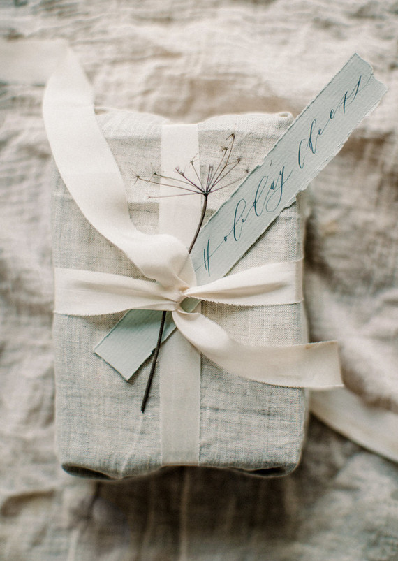 Organic gift wrapping inspiration