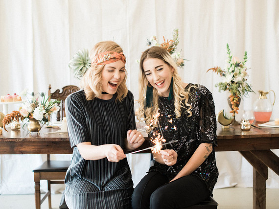 Bohemian New Year's Eve inspiration