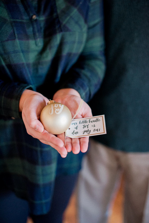 surprise pregnancy announcement