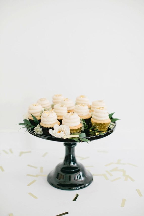 white cupcakes