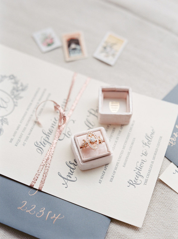 Trumpet + Horn wedding ring