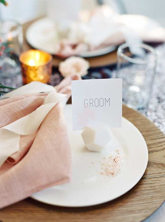 Modern place setting Inspiration