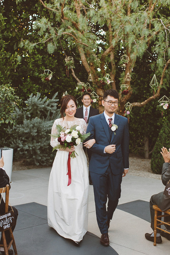 Whimsical Fig House LA wedding