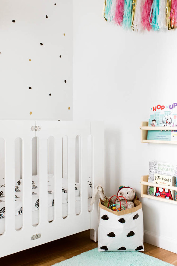 Tiny modern girl's room