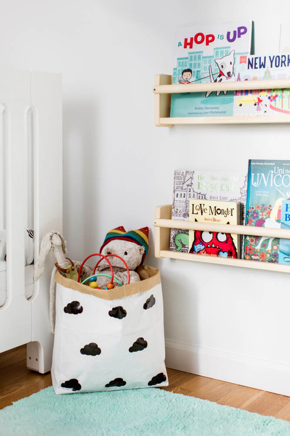 Tiny modern girl's room