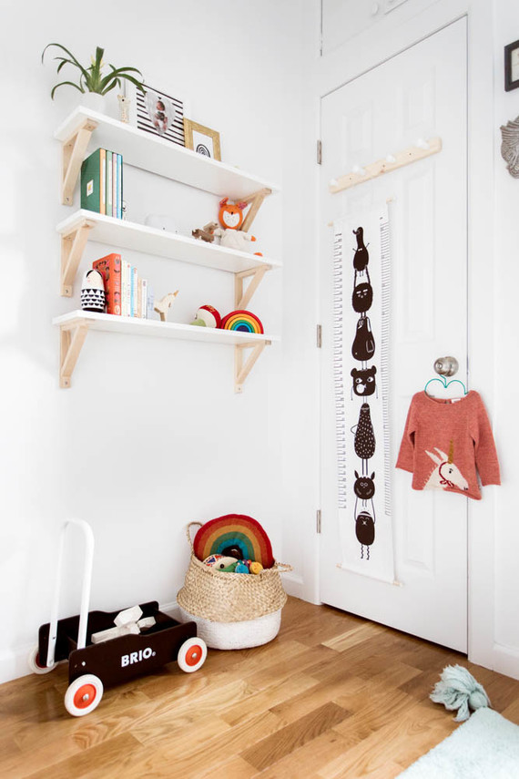 Tiny modern girl's room