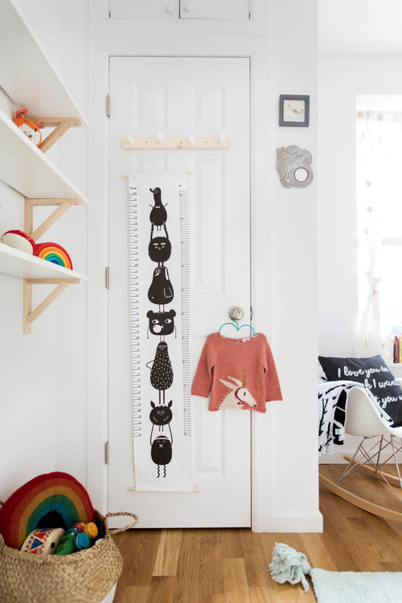 Tiny modern girl's room
