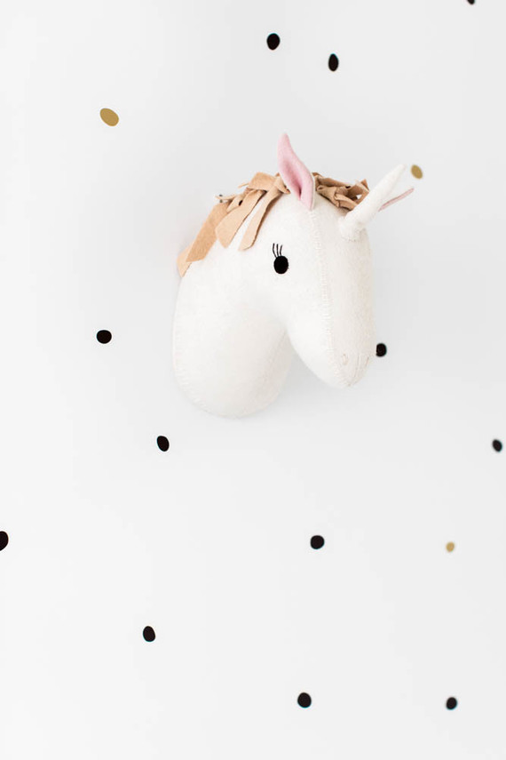 Tiny modern girl's room