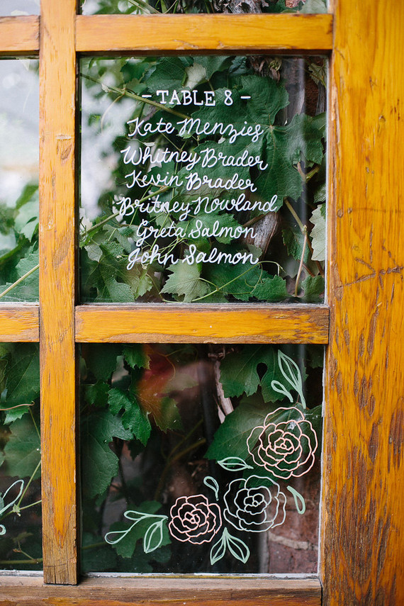 Garden inspired wedding