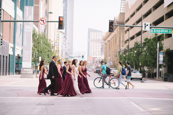 Burgundy bridesmaid dresses
