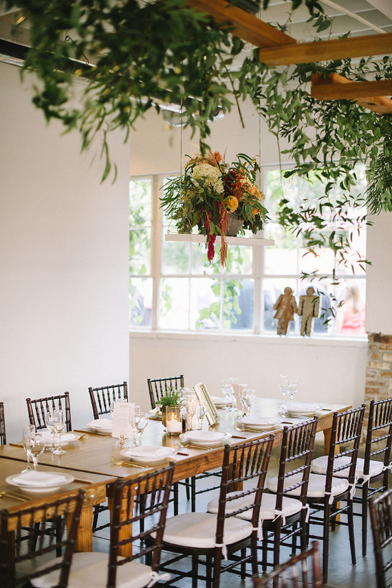 Garden inspired wedding