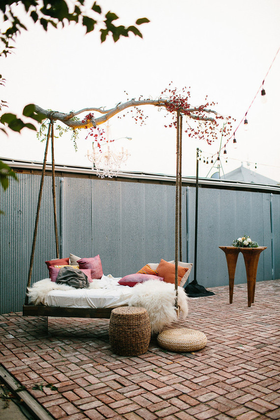 Garden inspired wedding