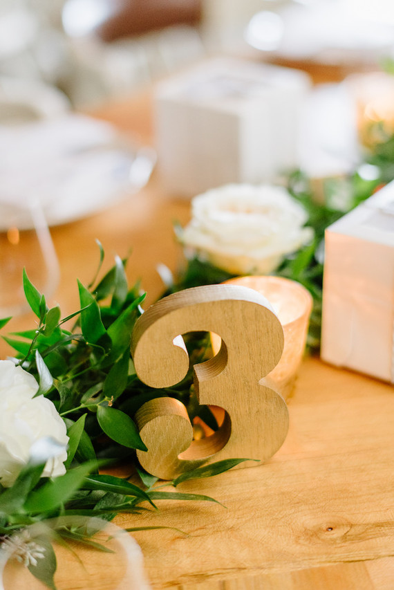 Elegant winter gender neutral baby shower