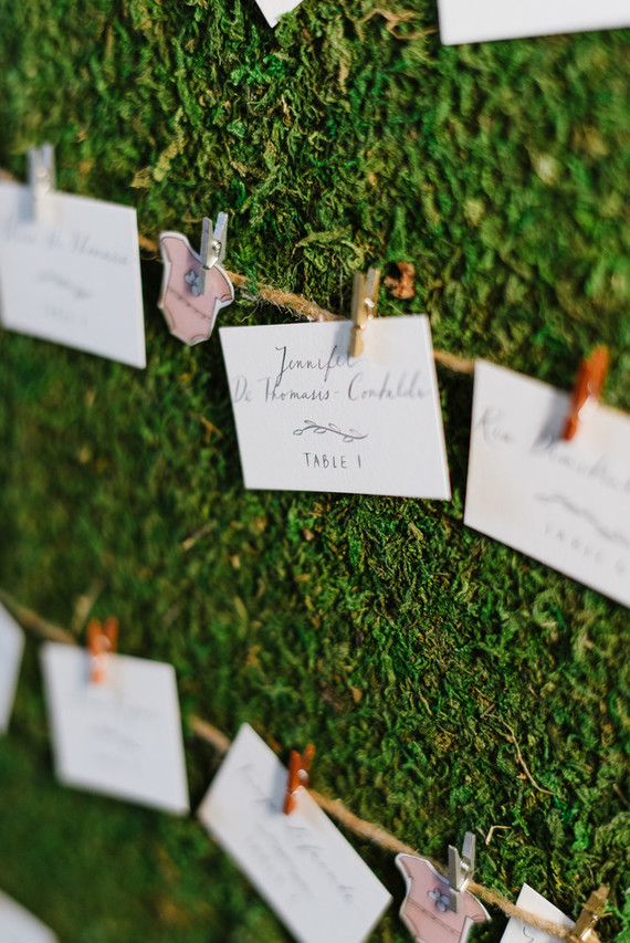 Elegant winter gender neutral baby shower