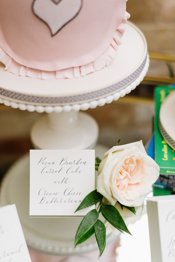 Elegant winter gender neutral baby shower