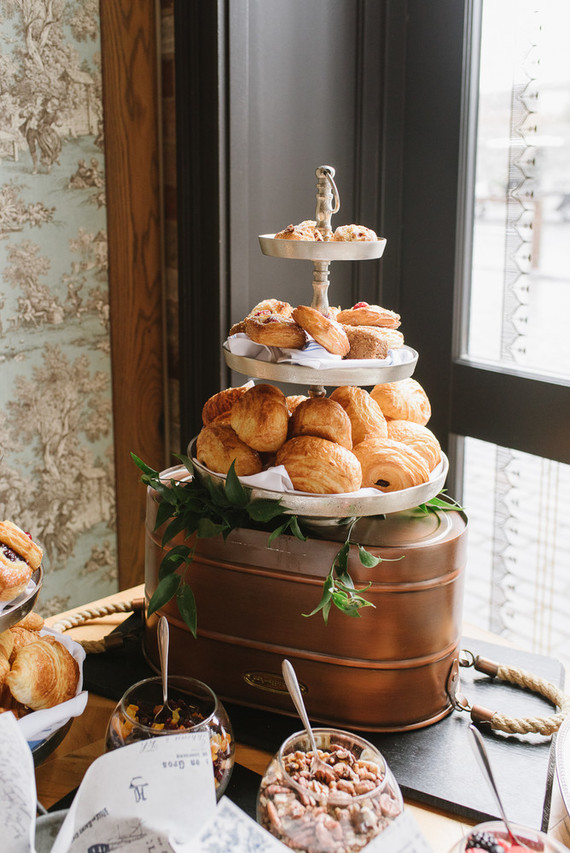 Elegant winter gender neutral baby shower