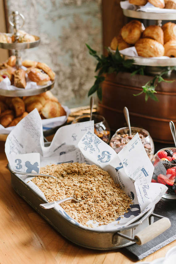 Elegant winter gender neutral baby shower