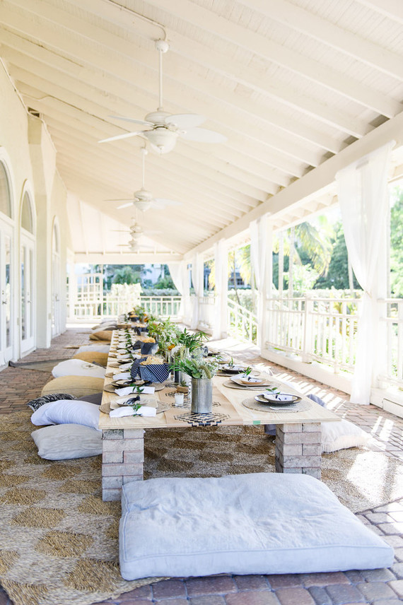 Eucalyptus inspired baby shower